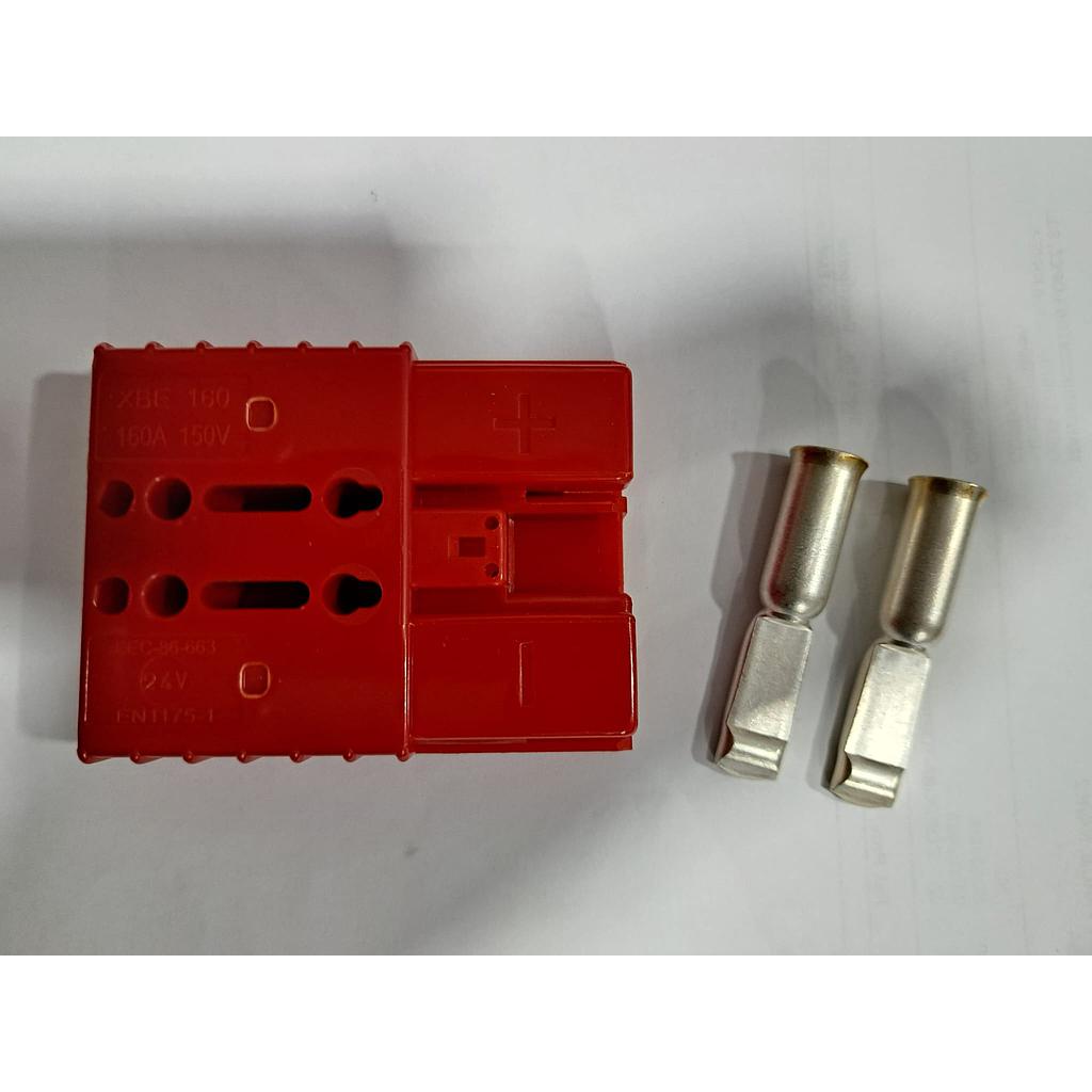 CONECTOR BATERIA 160AH ROJO CON TERMINAL